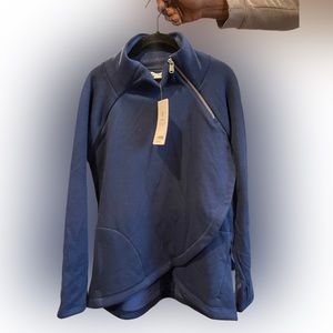 ATHLETA Cozy Karma Asym Pullover